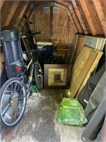 Contents of storage shed