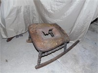 Base of an Antique Rocking Chair