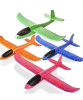VCOSTORE 4 Pcs Foam Airplanes for Kids