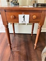 Antique Cherry Side Table (R 1)