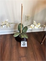 Silk Orchid In Vase (R 1)
