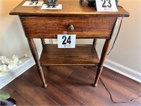 Vintage One Drawer Side Table (R 1)