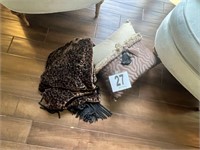 Throw And Decorative Pillow (R 1)
