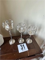 3 Candle Holders (R 1)