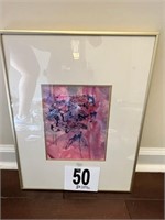 Framed Signed Watercolor - Bonnie Woodcock (R 2)