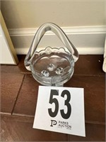 Glass Footed Basket (R 2)