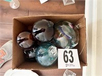 (8) Glass Fishing Weights Or Ornaments (R 2)