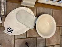 Turkey Platter And Bowl (R4)