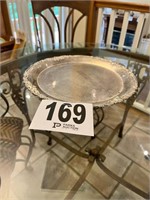 Silverplate Footed Tray - Godinger (R4)