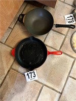 (2) Skillets - Le Creuset And Other (R4)