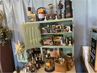 Cabinet Contents - Americana Craft Items,