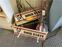 Ohio State Bench & Flags