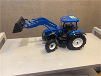 New Holland T6070 with loader. 1/16. Steel loader