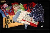 Vintage Handmade Aprons from various materials
