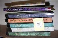 Webster's Thesaurus; Dictionary; crossword speller