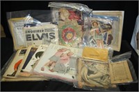Vintage Ephemera; Elvis; Shirley Temple; Nat'l Geo