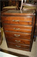 Wooden Chest of Drawers 19" x 32" x 48" tall
