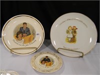 Collector's Plates; Presidential Plate & Saucer; 5