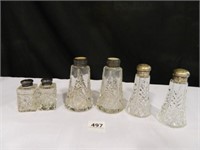 Vintage Salt & Pepper Shakers; (3) sets;