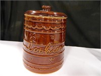 MarCrest Stoneware Cookie Jar;