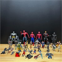 Huge Lot Of Super Hero Figures - Marvel, DC