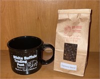 White Buffalo Coffee and Mug