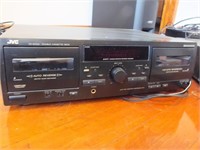 JVC DOUBLE CASSETTE DECK