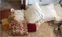 AFGHANS AND DECORATOR PILLOWS