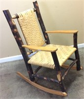 TREE BRANCH STYLE ROCKING CHAIR