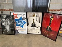 4 academy awards posters