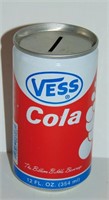 1986 VESS SODA POP STL CARDINALS SCHEDULE BANK