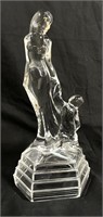 BEAUTIFUL RCR MOTHER/CHILD ROYAL CRYSTAL FIGURINE