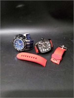 Two INVICTA Watch Bundle for Parts.