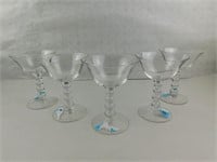 Clear Glass Wine Glasses