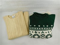 Eddie Bauer and Talbots Sweaters