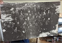 Early Coal Miners Frostburg Maryland Photo