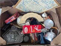 Box lot of household and collectibles