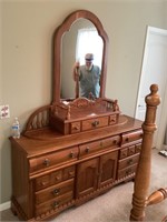 6 foot oak dresser