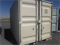 Unused 12' Shipping Container: Side Door; Window