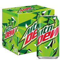 Mountain Dew, 12-Ounce Cans (Pack of 24)