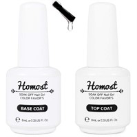 Top Coat And Base Coat for Gel Polish, 3 Boxes