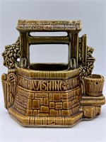 Vintage McCoy Pottery Wishing Well Planter