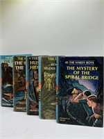 Set of 5 Hardy Boys Mystery Books Hardcover