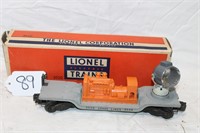 Lionel Train Searchlight Car