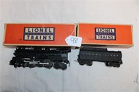 Lionel Train Locomotive & Tender