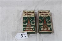 (2) Color Rite Gravel For Christmas Gardens