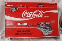 Coca Cola Ttax Tractor Trailer Train Set