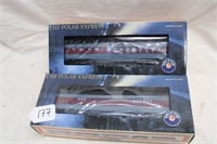 (2) Lionel Polar Express Baggage & Diner Cars