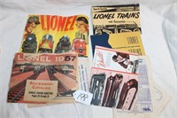 Lionel Catalogs & Brochures