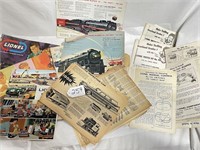 Lionel Catalogs & Brochures